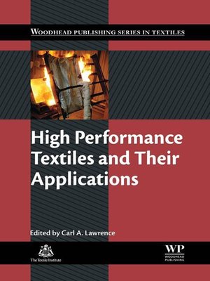 cover image of High Performance Textiles and Their Applications